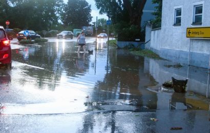 Unwetter mit Starkregen in der Oberpfalz sorgt für mehrere Einsätze