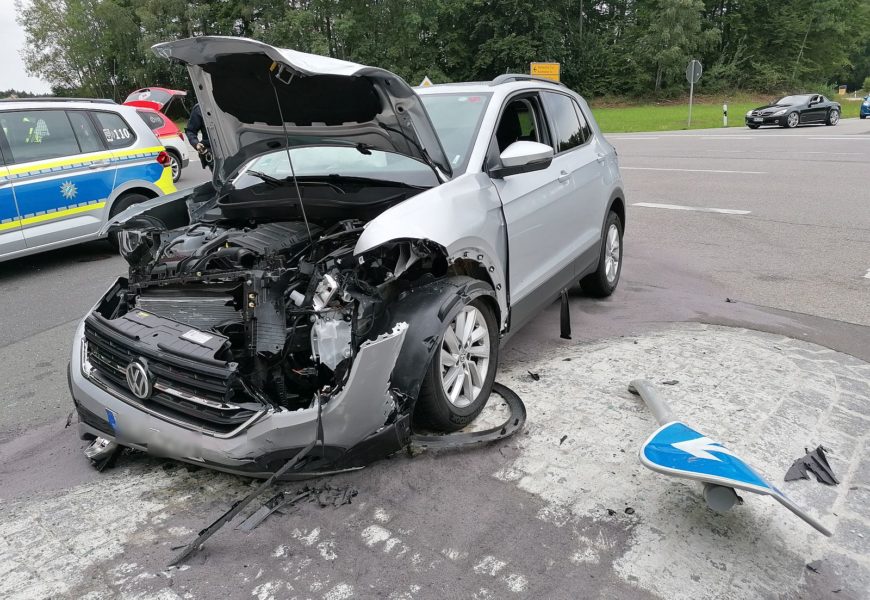 Verkehrsunfall mit Personenschaden bei Darstein