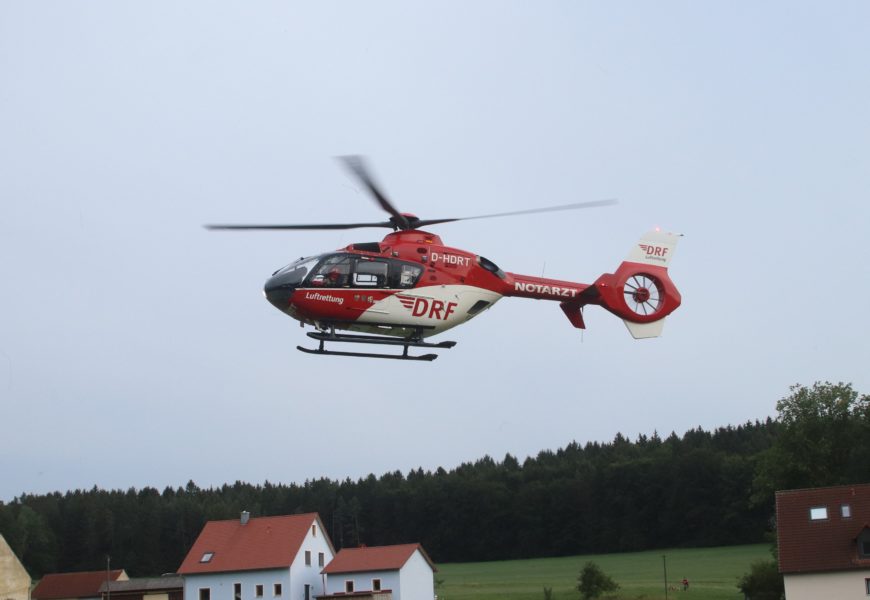 Senior verletzt sich schwer – Rettungshubschrauber im Einsatz