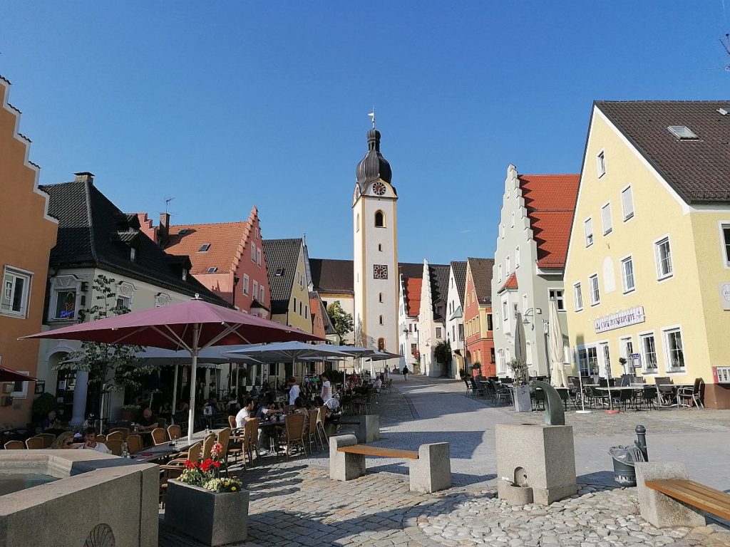 Marktplatz Schwandorf Foto: Pressedienst Wagner