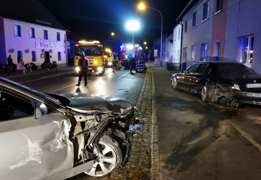 Verkehrsunfall nach Alkoholfahrt