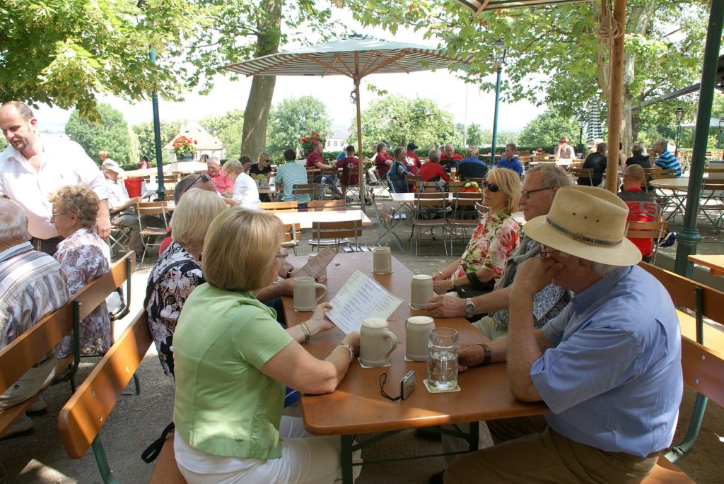 Symbolbild: Biergarten