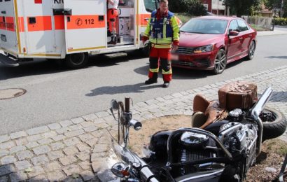 Schwerer Motorradunfall in Grafenwöhr