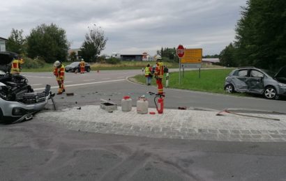 Schwerer Verkehrsunfall auf der St2164 bei Neuöd