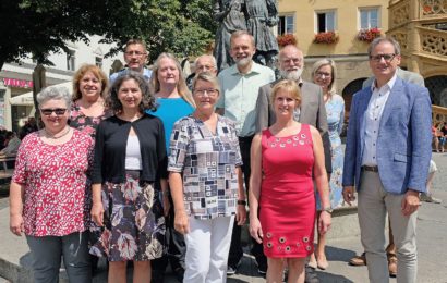 Acht neue Stadtführer in Amberg unterwegs