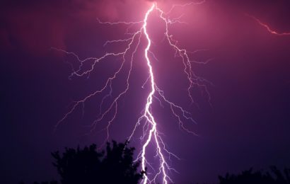 Unwetterfront durchzieht die Oberpfalz