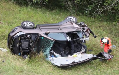 Schwerer Verkehrsunfall bei Schwaighausen