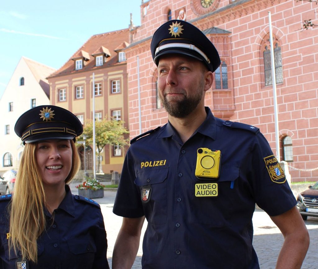 Body-Cams nun auch in Sulzbach-Rosenberg Foto: Polizei