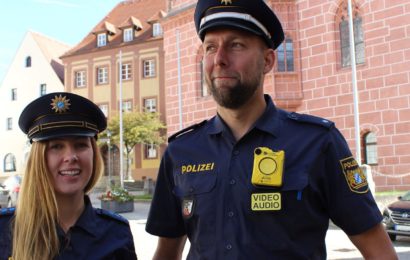 Body-Cam bei der Polizeiinspektion Sulzbach-Rosenberg im Einsatz﻿