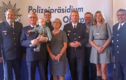 Amtswechsel bei der Verkehrspolizeiinspektion Amberg