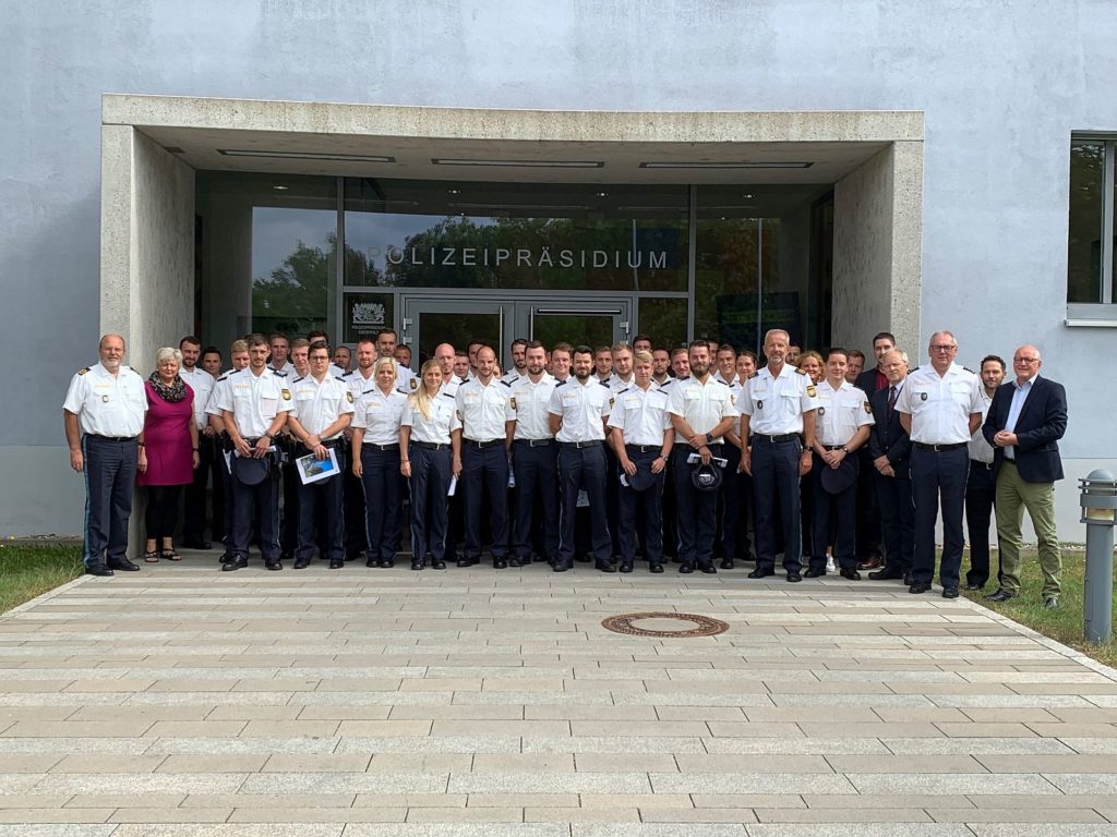 Neuzugänge bei der Oberpfälzer Polizei Foto: Judith Kleinhanß