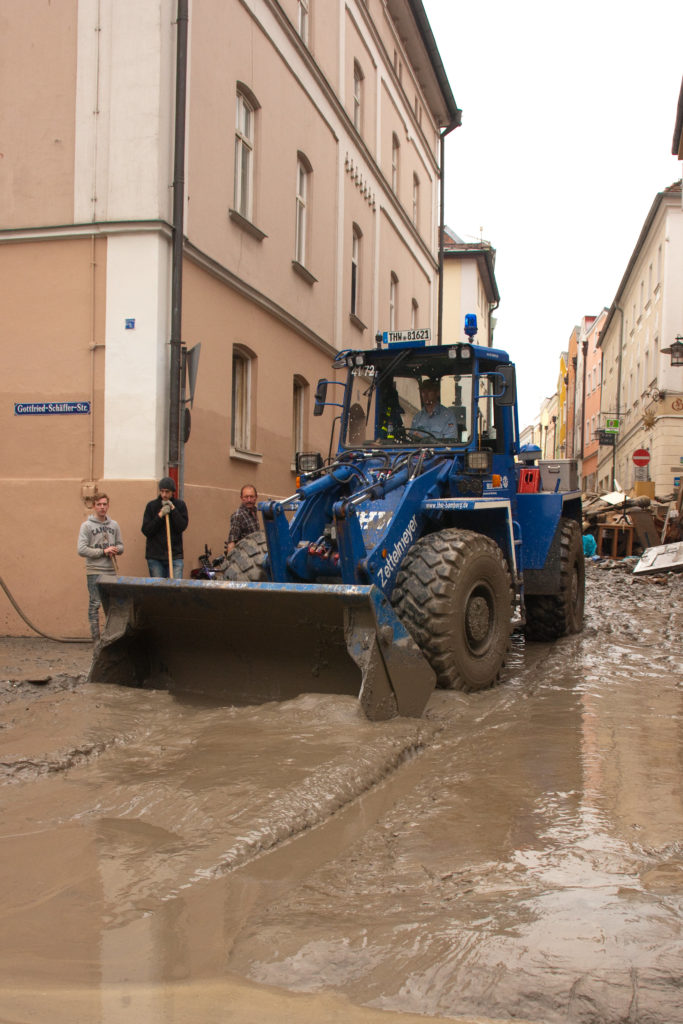 Hochwasser in Passau 2013, THW/ Nicole Endres