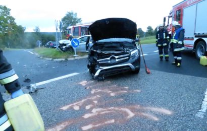 Vorfahrtsverletzung mit zwei Leichtverletzten