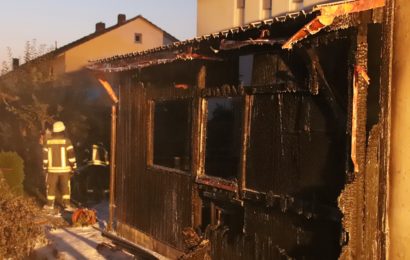 Brandstiftung in Neunkirchen Foto: Pressedienst S & J Aktuell