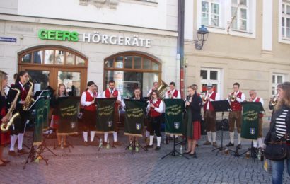 Blasmusik auf der Luftklangmeile Foto: Pressedienst Wagner