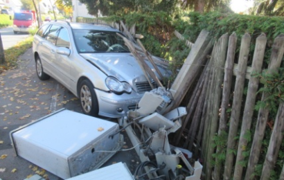 Der Unfall war verantwortlich für den Telefon- und Internetausfall in Amberg Foto: Polizei