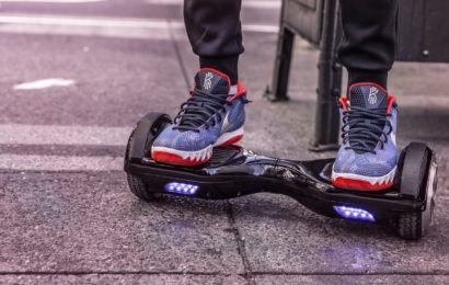 Hoverboard auf öffentlichen Verkehrsgrund