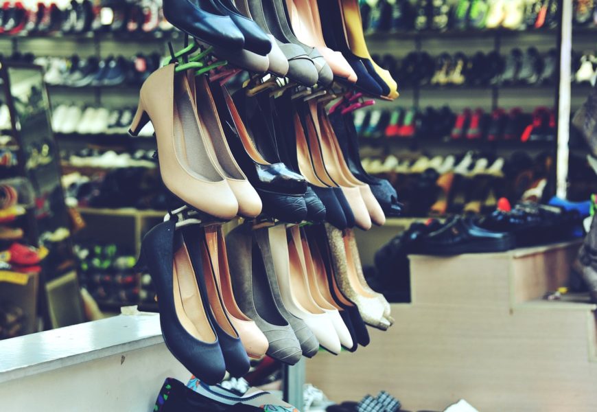 Versuchter Diebstahl von Damenschuhen