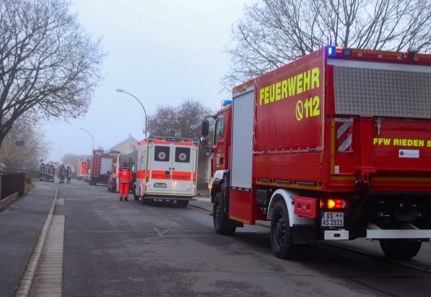 Aufmerksames Mädchen verhindert Übergreifen der Flammen auf ein Wohnhaus