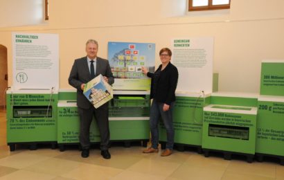 Wider die Lebensmittelverschwendung – Ausstellung „Restlos Gut Essen“ im Landratsamt Amberg-Sulzbach