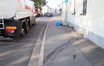 Nach Krampfanfall gegen Hauswand geprallt