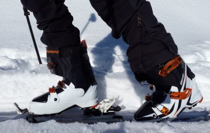 Skistiefel hatten verschiedene Größen