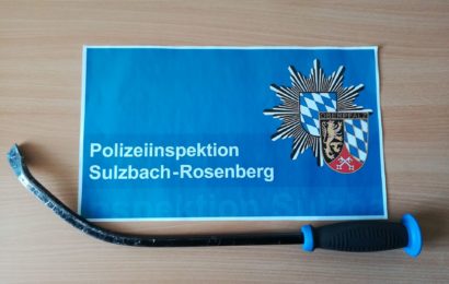 Automatenaufbrecher auf frischer Tat festgenommen