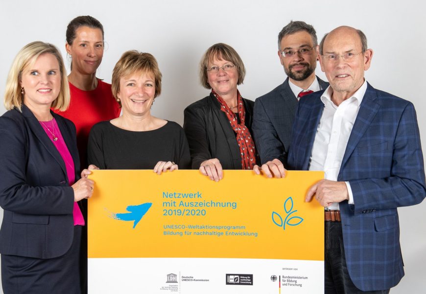 Bündnis für Ethik und Nachhaltigkeit erhält Auszeichnung vom BMBF und von der Deutschen UNESCO-Kommission