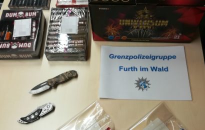 Fahndungserfolge der Grenzpolizeigruppe von letzter Woche