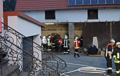 Brand in Lappersdorfer Wohnhaus