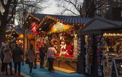 Aggressor stört Weihnachtsmarkt