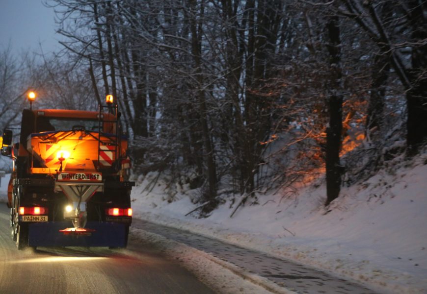 Wintereinbruch verläuft in Weiden glimpflich