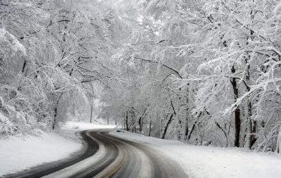 Symbolbild: Winterliche Straße