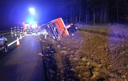 Schwächeanfall führte zu Verkehrsunfall