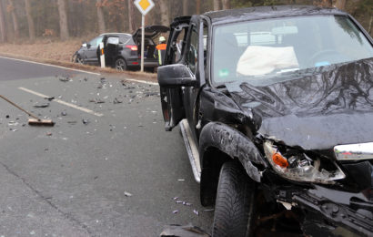 Am Unfall beteligter PKW Foto: Oberpfalz Aktuell