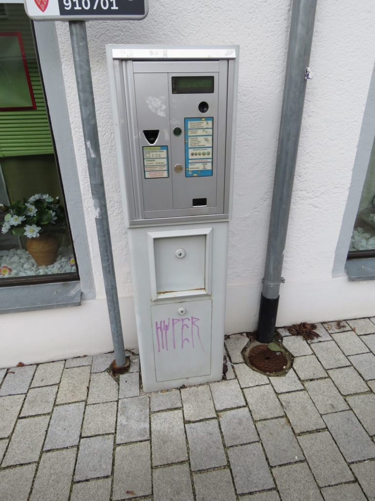 Schmierereien in Sulzbach-Rosenberg Foto: Polizei