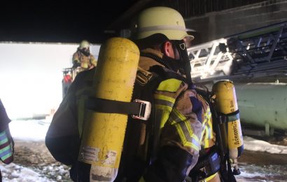 Brand in einem Öllagerraum in Maxhütte-Haidhof