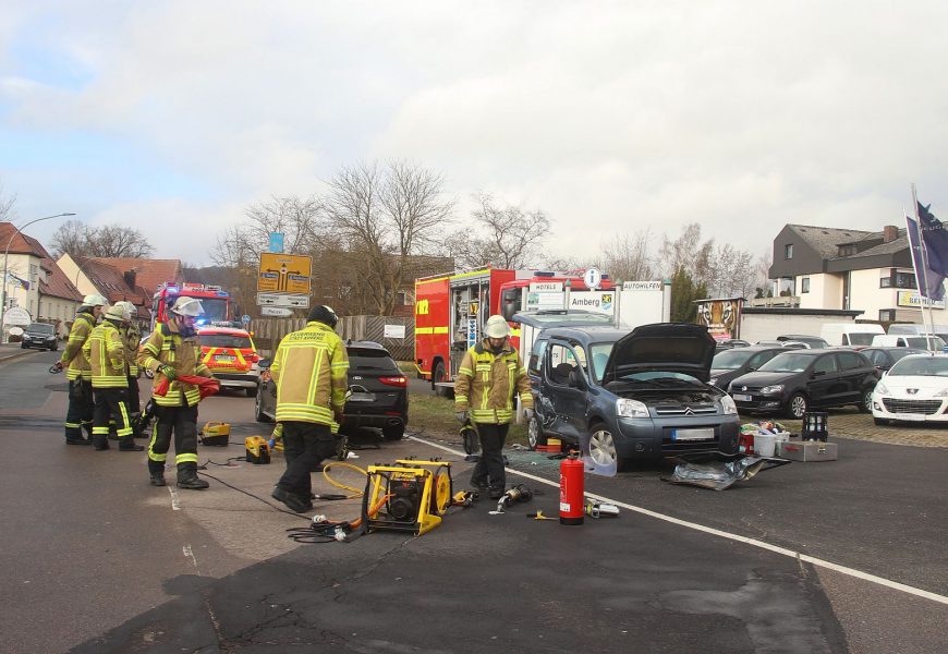 Verkehrsunfälle im Bereich Schwandorf