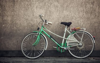 Symbolbild: Grünes Fahrrad