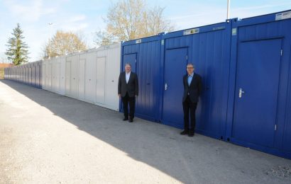 Containerdorf fürs Gesundheitsamt