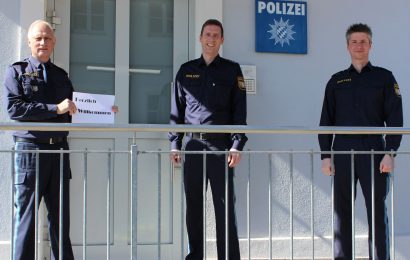 Amtswechsel bei der Polizeiinspektion Cham: Der neue stellvertretende Dienststellenleiter heißt Stefan Amann