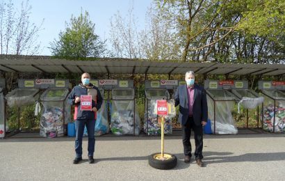 Ohne Maske zum Wertstoffhof – Ab Samstag wird die Maskenpflicht aufgehoben