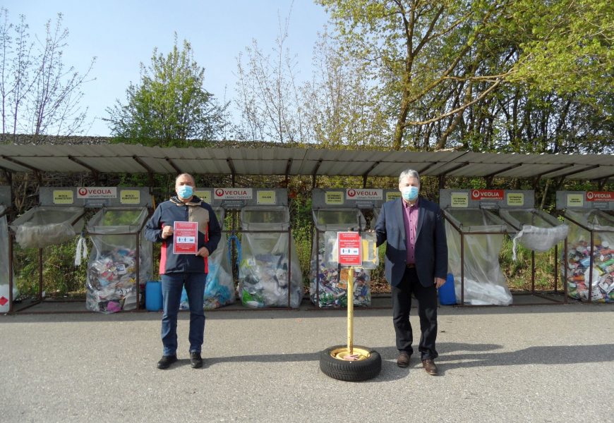 Maskenpflicht auf Wertstoffhöfen