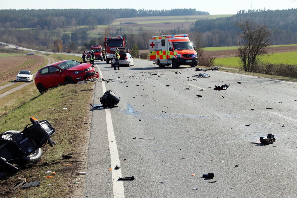 Bei dem Unfall entstand ein Sachschaden von mindestens 35.000 Euro Foto: Oberpfalz Aktuell