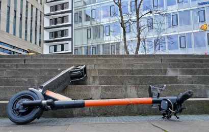 Drogenfahrt mit E-Scooter am Ostersonntag