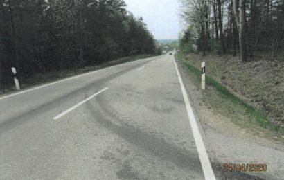 Ölspur in Roding verursacht