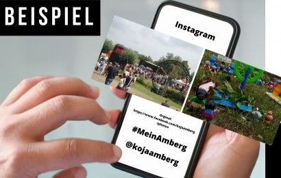 JuZ lädt zur ersten Amberger Instagram Challenge ein