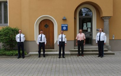 Amtswechsel bei der Polizeiinspektion Burglengenfeld