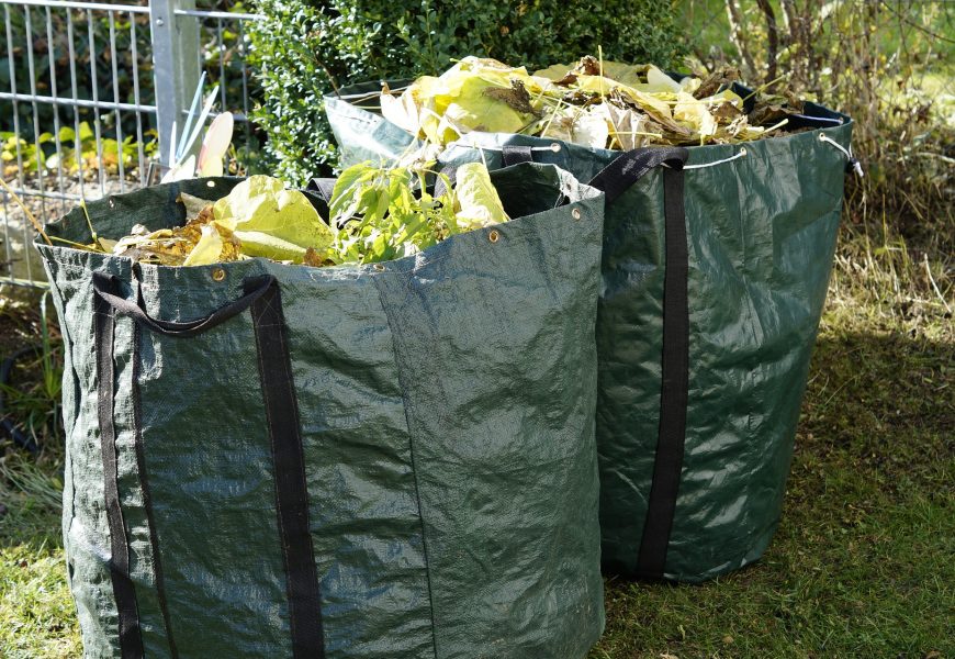 Gartenabfälle in der freien Natur bei Kropfersricht entsorgt