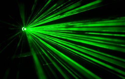 Mit dem Laser-Pointer bei der Ex